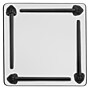 Regency Kee Square Laminate Breakroom Table, 48"D x 48"W, Ash Grey/Black (TBF4848AGBK)~#|#~E4AC387A-821A-4A39-83984A37F88EA779_sc7