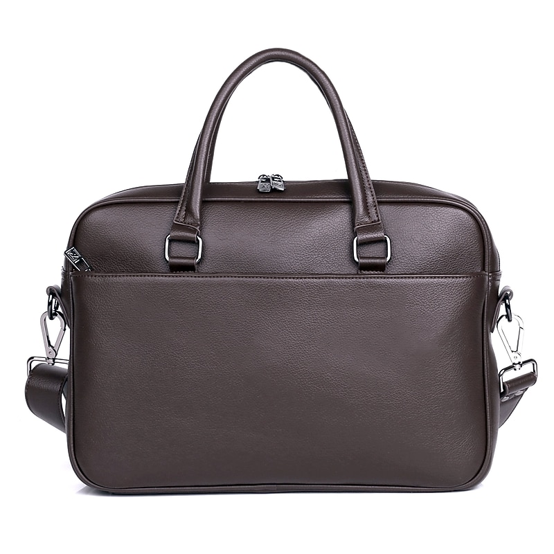Karla Hanson Roger Briefcase, Laptop Compatible, TSA Checkpoint Friendly, Brown (24542231) image 1