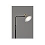 Adesso Lucas 54" Matte Black/Antique Brass Floor Lamp with Cone Shade (4263-01)~#|#~E4B21556-2D50-4062-8681DAAF7BB2B41A_sc7
