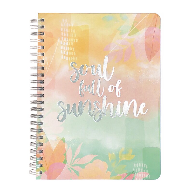 Carolina Pad Silver Lining Hardcover Journal, 6" x 8", Assorted Colors, 100 Pages (45057) image 1