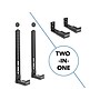 Mount-It! TV/Wall Mounting 2-Piece Soundbar Bracket Set, 33 lbs. (MI-SB50)~#|#~E4BB0F49-E4D9-4FA3-9133307479C2CB0A_sc7