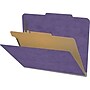Medical Arts Press Pressboard Classification Folder, 1 Divider, 2" Expansion, Letter Size, Purple, 10/Box (DV-T42-14-3PRP)~#|#~E4C65FFF-8B6C-40F0-BF778BB9DA6B0D95_sc7