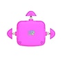 Rush Charge Universe 3-in-1 Charger, Hot Pink (TR-RC33-G1-PINK)~#|#~E4C79505-F27D-455C-BC8ADBF33A2E7384_sc7