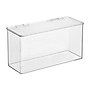 iDESIGN Medium Stackable Plastic Storage Bin, Clear (40225)~#|#~E4C8CA8B-BB88-466F-BECCAF062227C665_sc7
