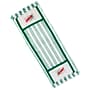 Libman QuickGlide Microfiber 18" Wet Mop Pad, Green/White, 6/Carton (0119)~#|#~E4C8F189-B10D-4686-AA675B490637704B_sc7