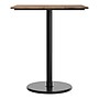 Flash Furniture TopGuard Square Wood Dining Table with Round Base, 36" x 36", Natural/Black Base (STSQ36NATTR24B)~#|#~E4D25F52-FF55-4546-AD8681F278FDE86C_sc7
