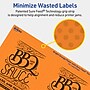 Avery Laser/Inkjet Multipurpose Labels, Bright Orange, 4 Labels/Sheet, 80 Sheets/Pack (94254-BOP80)~#|#~E4D32B85-2550-4214-ADAE7F808BD4D7E1_sc7