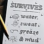 Rite in the Rain All-Weather Pocket Notebook, 4" x 6", 50 Sheets, Black (746)~#|#~E4D49F7E-2321-447D-B779D80BF12E2121_sc7