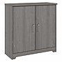 Bush Furniture Cabot 30"H Small Storage Cabinet with 2 Shelves, Modern Gray (WC31398)~#|#~E4E8AD8C-6017-4D15-86FF277752530BDD_sc7