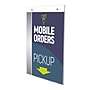 Deflect-O Image Document Holder, 8.5" x 11", Vertical, Wall Mounted, Clear Plastic (DEF68201)~#|#~E4E91EFF-F22C-4BBE-8F956C53D3B0ECC8_sc7
