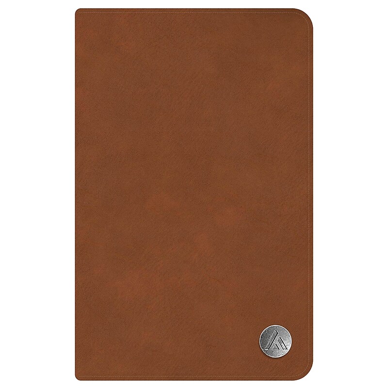 2026 Blue Sky ASMBLD 5" x 8" Weekly & Monthly Planner, Faux Leather Cover, Brown (152947) image 1