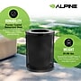Alpine Industries 4460 Steel Mesh Trash Can with Flat Lid, 36 Gallon, Black (ALP4460-01-A)~#|#~E4EE24EC-57F1-4C35-9412DF95DB1ECBE8_sc7