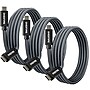Overtime C92 6 ft USB-C to USB-C 240W Charging Cable, Black, 3/Pack (OCC92BK3PK)~#|#~E4EFE9A8-B575-49D8-83200205560CF321_sc7