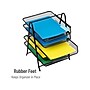 Mind Reader 5-Tier Paper Desk Tray and File Folder Set, Metal, Multi (5TFOLDERS-BLK)~#|#~E4F4C960-0BDA-4E7C-B9CF940F19B85BEF_sc7