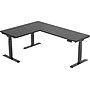 FlexiSpot E7 76"W Electric L-Shaped Adjustable Standing Desk, Black (E7LB557624BLK)~#|#~E4F52BA8-D46B-4EC3-9236660A4FAE7759_sc7