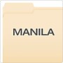 Pendaflex File Folder, 1-Tab, Left Position, Letter Size, Manila, 100/Box (R752 1/3-1)~#|#~E4F55E9A-3149-4148-8491D6C9C7EA7386_sc7