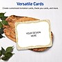 Avery Rectangle Rounded Corners Matte Blank Card, White, 20/Pack (19479371071)~#|#~E4F95E8F-0CAB-4C1B-AAE8C9148A9F96C8_sc7
