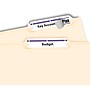 Avery TrueBlock Laser/Inkjet File Folder Labels, 2/3" x 3-7/16", White/Purple, 750 Labels/Pack (5666)~#|#~E4F9BE9C-AD3D-4892-8CF03C1DA02CC080_sc7