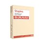 Staples 110 lb. Cardstock Paper, 8.5" x 11", Ivory, 250 Sheets/Ream (49703)~#|#~E4FB987F-F2A5-40B7-9BFBAAAADF027935_sc7