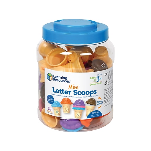 Learning Resources Mini Letter Scoops LetterMatching Set (LER6797