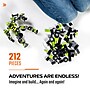 JITTERYGIT Robotryx Green Cliffsling Robot Building Toy, 212 Pieces/Pack (ROBOTRYX-GREEN)~#|#~E502034D-4378-4C44-BA6C556C7A4B0A67_sc7