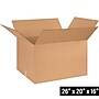 26" x 20" x 16" Corrugated Shipping Boxes, 200#/ECT-32 Mullen Rated Corrugated, 10/Pack (262016)~#|#~E50DA64E-23FB-4415-A8ACD5BE896AFD13_sc7