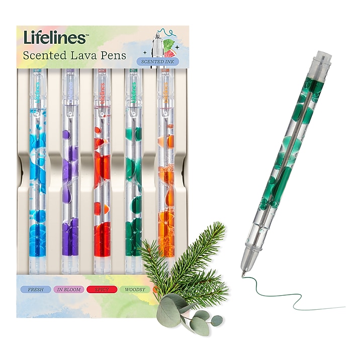 Lifelines Scented Lava Pen, 5/Pack (11-2508) | Staples