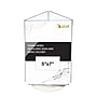 Azar Displays 5" x 7" Three-Sided Revolving Sign and Menu Holder, Top Loading, White Acrylic (193722-WHT)~#|#~E51D3F06-D5E4-4902-84B610BB87CB0966_sc7