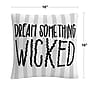 Trademark Fine Art Dream Something Wicked Typographic Gray Halloween By ABC Decorative Throw Pillow, 16" x 16" (ABC0087-PIL1616)~#|#~E51E54E7-A0AC-4B5F-92B4A98CB9B33CB0_sc7