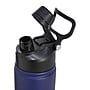 wellness Stainless Steel Water Bottle, 25 oz., Navy (372634)~#|#~E5215D8D-263F-4B95-BDE3DC7B544EFD48_sc7