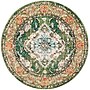 Safavieh Monaco Collection 4' Round Indoor Area Rug, Machine Made, Forest Green/Light Blue (MNC243F-4R)~#|#~E521E764-CEFD-4E5F-B50E0A53CD5B0FEB_sc7