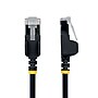 StarTech 0.5 ft. Ultra-Slim Cat6A Ethernet Cable, 34AWG, Black, 10/Pack (6ASTP34BKS6IN10PK)~#|#~E522A143-EA9F-4755-BC3DEB893F80C7EA_sc7