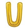 Party City (Air-Filled) 16" "U" Foil Balloon, Gold, 2/Pack (AM60050234-19)~#|#~E52312D7-B124-46FB-8FD19CD12B58E36D_sc7