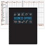 Global Printed Products Business Expense Accounting Journal, 8.5" x 11", Black/Blue, (GPP-0116)~#|#~E523CC7E-4951-41EF-829ED936EA9B7163_sc7