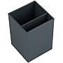 JAM PAPER Plastic Pen Holder, Grey (341gys)~#|#~E52AE29B-3630-439B-97DBF0EAFDF795F7_sc7