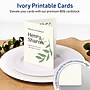 Avery Integrated Cards, 4.25" x 5.5", Matte Ivory, 50/Box (95346)~#|#~E52BC904-DB21-44BC-93C6CC3B2ADCDA55_sc7