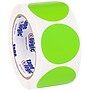 Tape Logic Hand Written Removable Labels, 2" Dia., Fluorescent Green, 500 /Roll (DL1390FG)~#|#~E52F7F39-D3A8-4D58-A487C0B28125EE84_sc7
