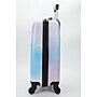 Bioworld 20" Hardside Carry-On Suitcase, 4-Wheeled Spinner, Pink Blue Watercolor (LRY7GYZVIG)~#|#~E5313214-91A5-4E5B-9C1AFC812F5821FE_sc7