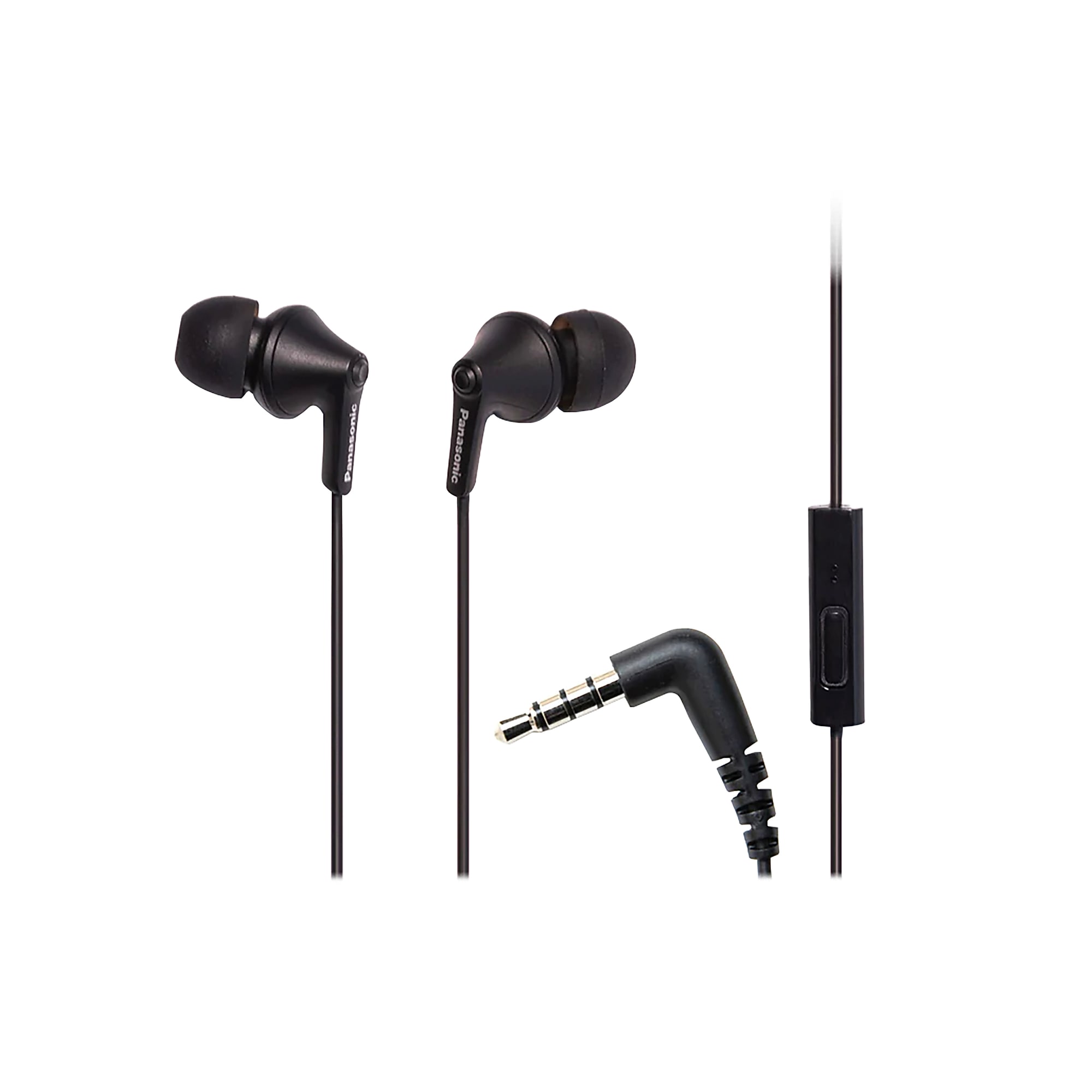 Panasonic ErgoFit Earbuds, Matte Black (RP-TCM125) Sansujyuku sansujyuku.com