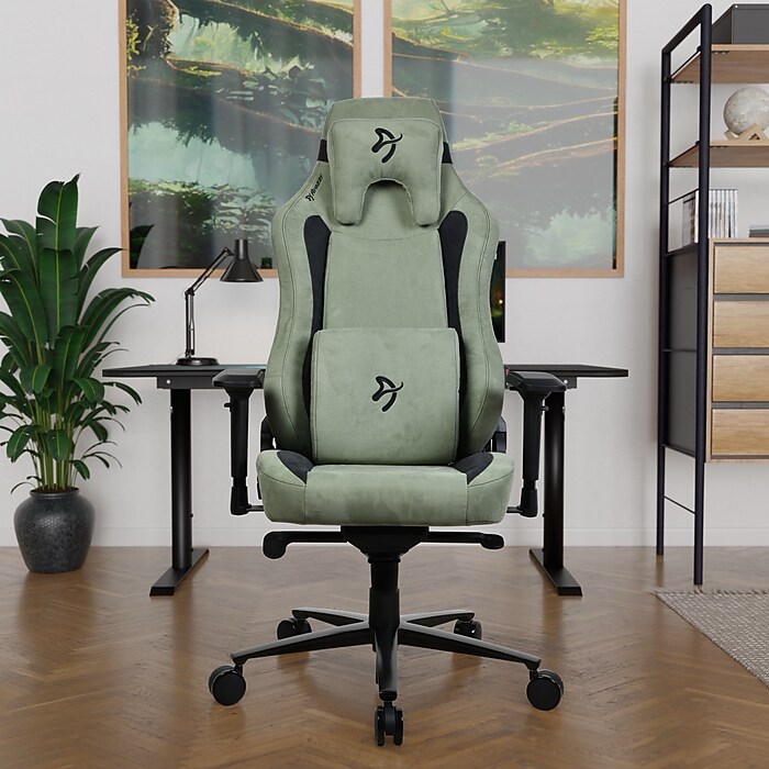 RESTAREA ウィンストン ブナ材グレーダイニングチェア スピンドルバック Arozzi Vernazza Supersoft Fabric Ergonomic Racing Gaming Chair