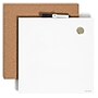 U Brands Cork & Dry Erase Board Set, 1' x 1' (3888U00-01)~#|#~E53504FC-C15A-475D-98F08F73C3C369EE_sc7
