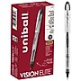 uni-ball Vision Elite Rollerball Pens, Bold Point, Black Ink, Dozen (61231)~#|#~E5380812-74DD-444C-99D33742BCF14C04_sc7