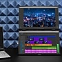 Luxor SideTrak SoloBook 15.6" 60 Hz Stacked Dual Portable LCD Monitor, Black (STFRHDBK15BL)~#|#~E53DE9F2-A862-4661-9355D429CF9BC3E7_sc7