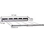 Household Essentials Outdoor Aluminum Clothesline, Silver (17145-1)~#|#~E5404F85-B8A1-4182-AA4D638B88CC1043_sc7