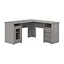 Bush Furniture Cabot 60"W Wood L-Shaped Computer Desk, Modern Gray (WC31330K)~#|#~E5409EB8-8249-4C34-BD94B385B874A83B_sc7