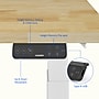 FlexiSpot E7 Commercial 48''W Electric Adjustable Standing Desk, Rubberwood/White (E7WCOM4824-RW)~#|#~E5439146-8347-4BD3-8DA6C30FAC94EEE5_sc7