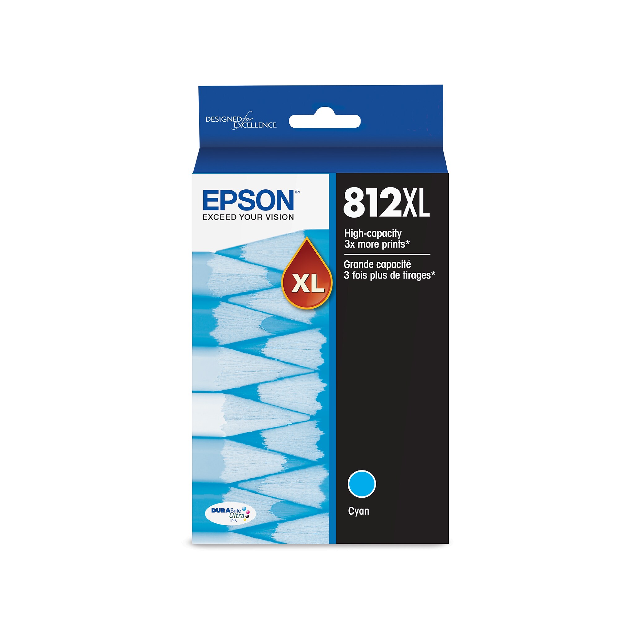 Epson T812XL Cyan High Yield Ink Cartridge (T812XL220-S) Sansujyuku sansujyuku.com