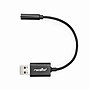 Rocstor USB Type-A to 3.5mm Audio Adapter, Male, Black (Y10A346-B1)~#|#~E5579E54-F608-479C-B4BA5EB21D02180A_sc7