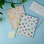DesignWorks Ink Banana/Strawberry 1-Subject Notebooks, 8.5" x 10.5", Wide Ruled, 80 Sheets, Assorted Colors (TTWSA-114ST)~#|#~E557EDB0-EB84-4581-BC0880357CAAD6B3_sc7