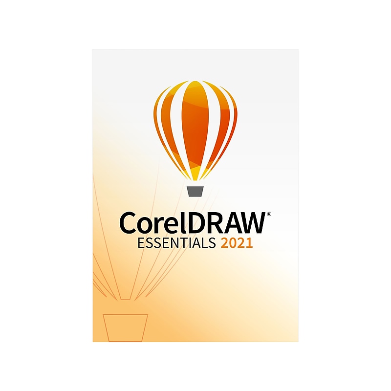 CorelDRAW Essentials 2021 Graphic Design for Windows, 1 User [Download] image 1